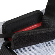 WP Dry Carryall: Il borsone impermeabile Dry 65L sfrutta un'innovativa struttura sigillata priva di cuciture e zip che rende questo accessorio più durevole e resistente.