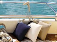 MB Cuscino Antivento Waterproof Blu  Navy 45x45 1pz
