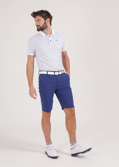 Shorts e bermudaEA7 in Pile da Uomo colore Blu Uomo Abbigliamento da Shorts da Bermuda 