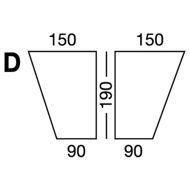 	Lenzuolo Elastico D Bianco: Il lenzuolo elastico regolabile si adatta perfettamente al tuo letto qualsiasi sia la forma del materasso.