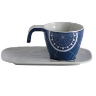 Set di caffè in melamina della collezione Pacific. Nautica East Wind