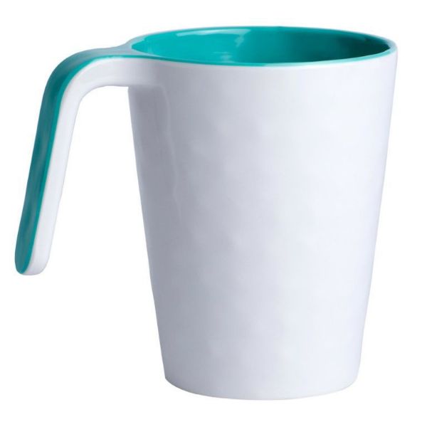 La mug di melamina Summer è resistente e impilabile