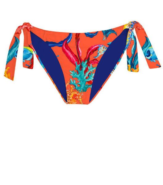 ZEYBRA - SLIP BAMBINA REVERSIBILE CORALLI ORANGE