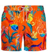 Zeybra - Costume da bagno made in Italy bambino coralli 100% poliestere veloce nell’asciugatura.