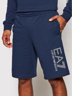 Bermuda  EA7 Uomo in cotone con logo laterale