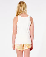 La canotta Wave Shapers è un modello da ragazza realizzato al 100% in morbido e confortevole jersey di cotone.