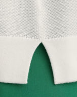 Cardigan in piqué di cotone: Una maglia classica con un tocco preppy. Cardigan in cotone con una tessitura piqué che ricorda le polo sportive.