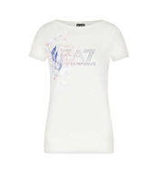 Semplice ed essenziale, la nuova T-shirt Donna Maxi-logo è una proposta di EA7.