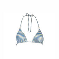Top bikini a triangolo con coppe estraibili e micro occhielli sulle spalline. Art. 7073 213