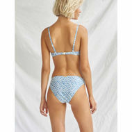 Top bikini con ferretto con coppe in schiuma e cinturini sui lati esterni.  Art.7370 213