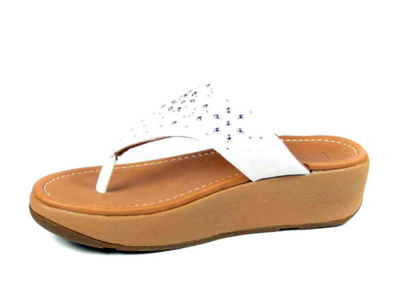 FitFlop Myla - infradito triangolare con grafica floreale. W