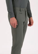 Pantalone uomo Sparviero Pro-therm, in soft shell Termico a tre strati smerigliato all'interno, idrorepellente e antivento. Verde oliva 661