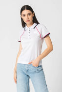 EA7 Jersey Polo Shirt Donna