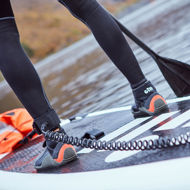 La scarpa Aquatech offre presa e comfort ottimizzati quando si è in acqua. 