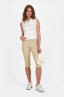  Chervò  Pantaloni Capri Spadoni Donna Beige