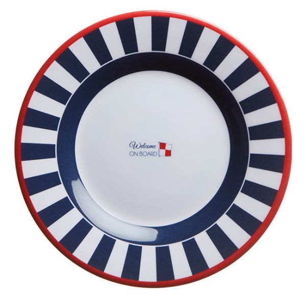 MB  Piatto Frutta Melamina Antiscivolo - Venezia 6pz