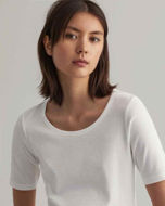 Gant  T-shirt M/C costine Donna