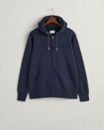 Gant Felpa con Cappuccio e Full Zip Uomo