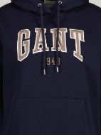 Gant Felpa con cappuccio e logo Donna