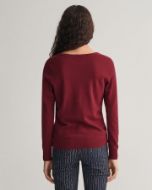 Gant Maglia con scollo a V finissima Donna