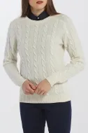 Gant Maglione con scollo rotondo da Donna