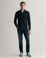 Gant Cardigan in cotone texturizzato Uomo