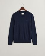 Gant Cotton Linen C-Neck Uomo