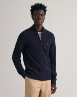 Gant Cotton Pique Zip Cardigan Uomo