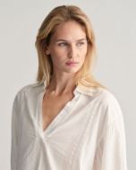 Gant Camicia popover a righe Seersucker relaxed fit Donna