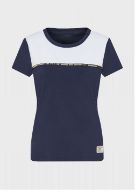 EA7 Italian Riviera T-shirt cotone stretch Donna