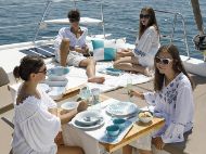 MB Vassoio Melamina Mare Blue