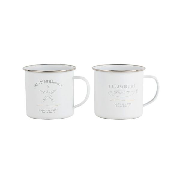 MB Mug Menorca White (2pz)