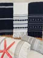 MB Set 3 Asciugamani Anchors Santorini Ecru (3Pz)
