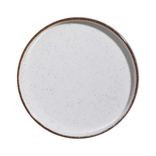 Piatto Da Dessert In Melamina Maldivas Ivory, Set 6 