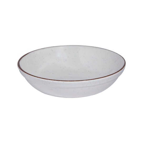 Piatti In Melamina Fondo Ivory Maldivas, Set 6