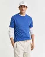 Gant T-shirt Shield regular fit Uomo Rich Blue