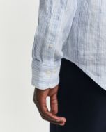Gant Camicia di lino a righe sottili regular fit Uomo