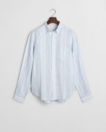 Gant Camicia di lino a righe sottili regular fit Uomo