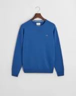Gant Maglia girocollo in piqué di cotone Uomo