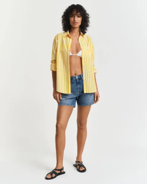 Gant Pantaloncini jeans regular fit Donna
