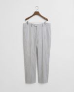 Gant Pantaloni da abito in seersucker affusolati slim fit Uomo