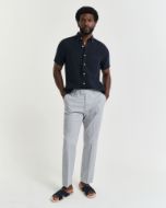 	Gant Pantaloni da abito in seersucker affusolati slim fit Uomo