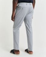 	Gant Pantaloni da abito in seersucker affusolati slim fit Uomo