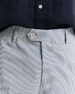 	Gant Pantaloni da abito in seersucker affusolati slim fit Uomo