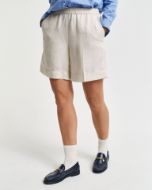 Gant Pantaloncini Pull-on in misto lino relaxed fit Donna