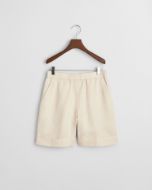 Gant Pantaloncini Pull-on in misto lino relaxed fit Donna