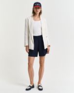 	Gant Pantaloncini Pull-on in misto lino relaxed fit Donna