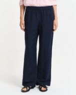 Gant Pantaloni Pull-on in misto lino relaxed fit Donna