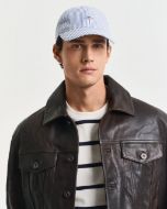 Gant Cappellino seersucker a righe Uomo