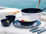 MB Insalatiera In Melamina Con Posate Living (3 Pz).